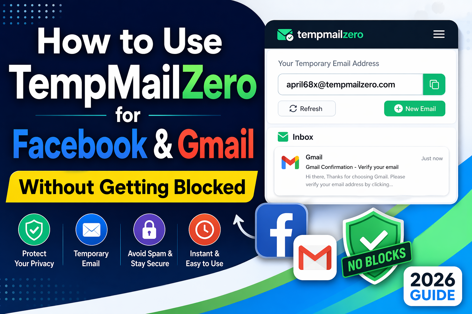 How to Use Temporary email for social media Safely (2026 Guide)